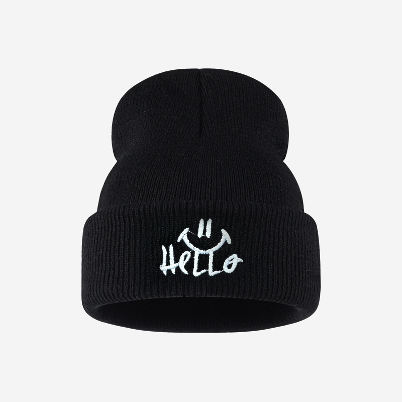 Beanie Winter Hat - Knitted beanie for toddlers aged 1–3,