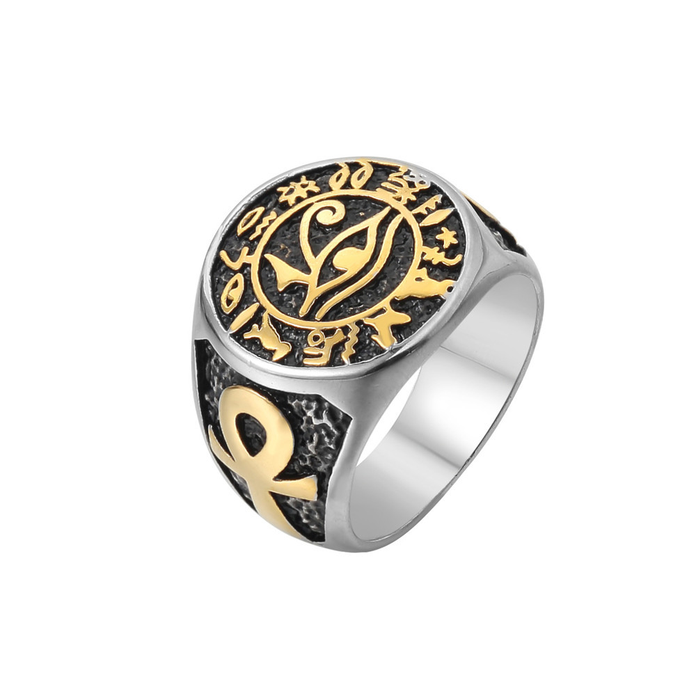 Men Fashion Egypt - Men Vintage Egyptian Eye of Horus