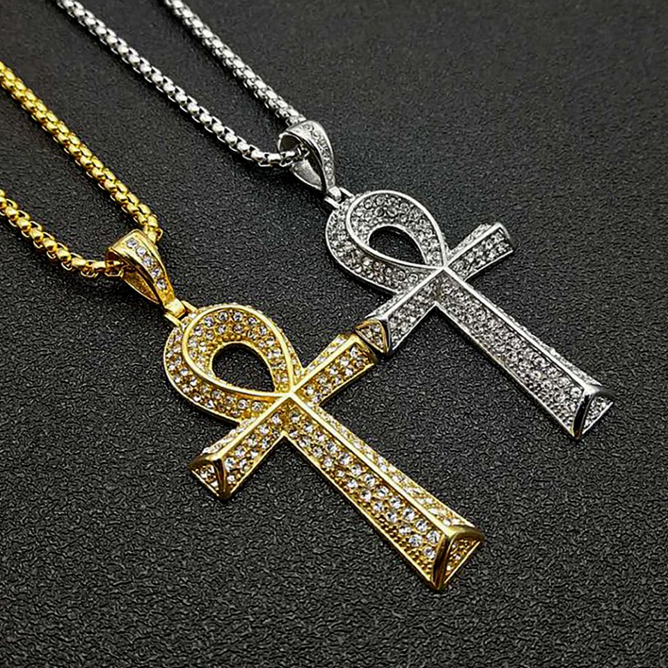 Men Fashion Egypt - Gothic Vintage Stainless Steel Ankh Cross