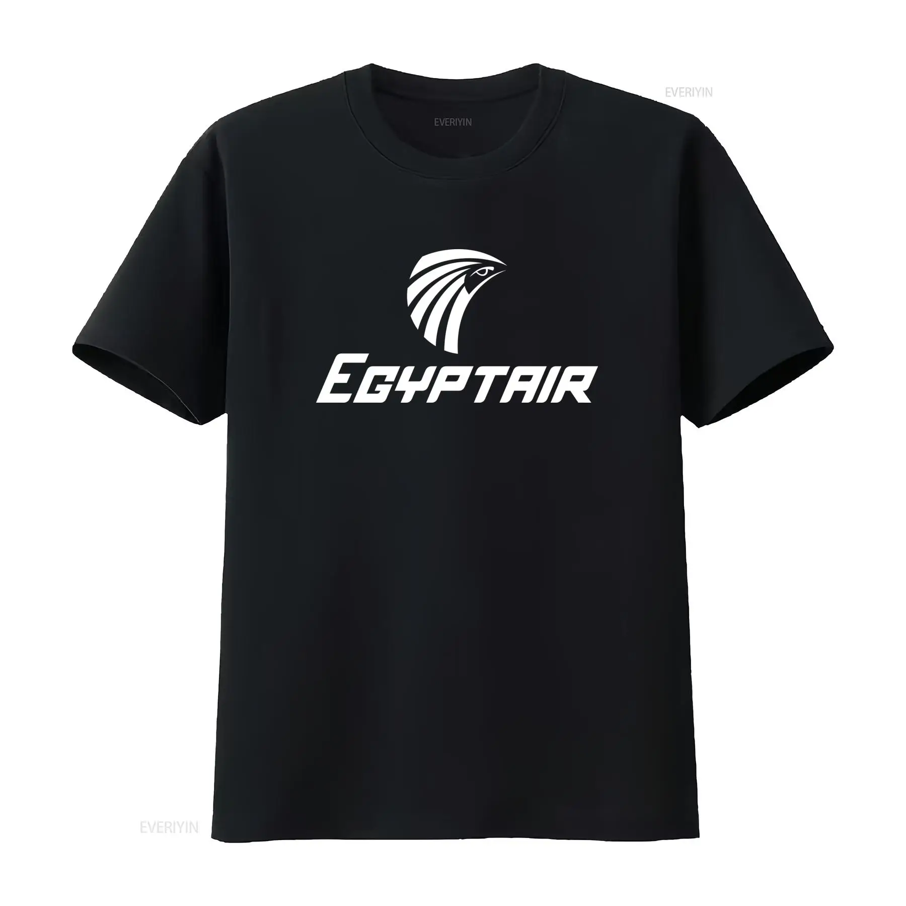 Men Fashion Egypt - Egypt Air White Logo Egyptian Airline