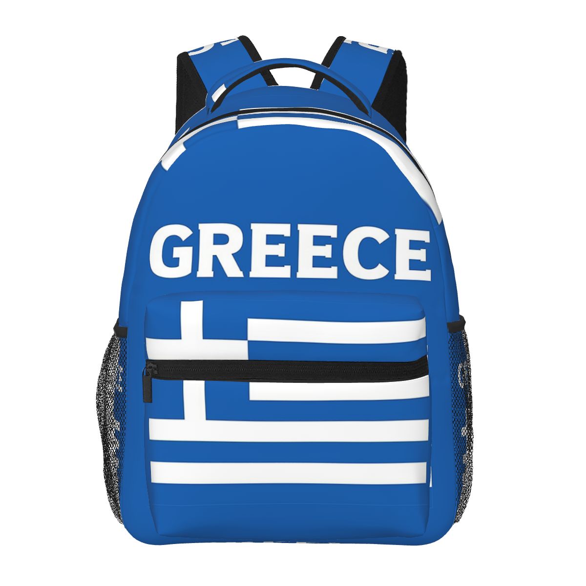 Men'S Fashion Greece - Greece Greek Flag Student Backpack School