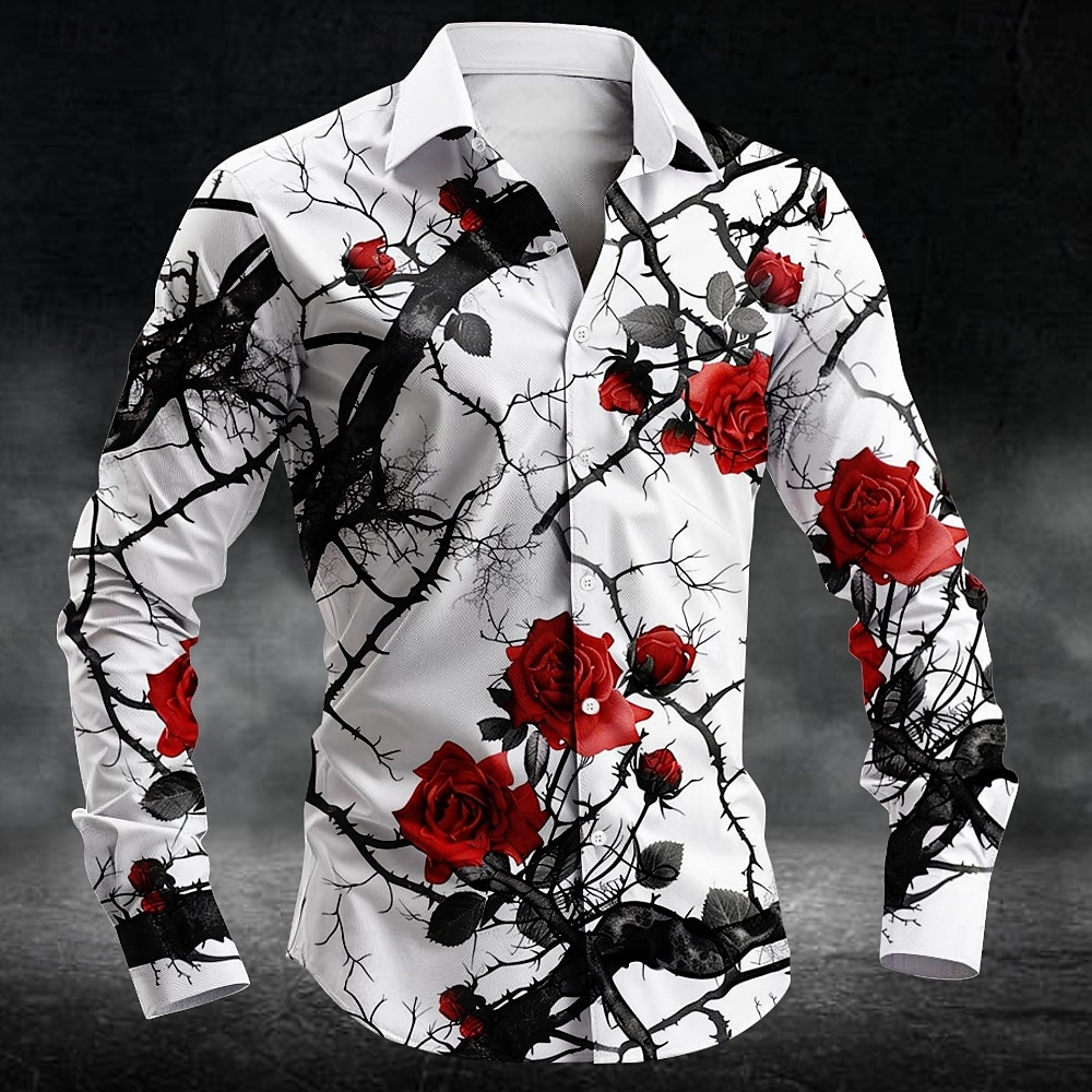 Men'S Spring Fashion - Fashion plum blossom pattern 3d Print