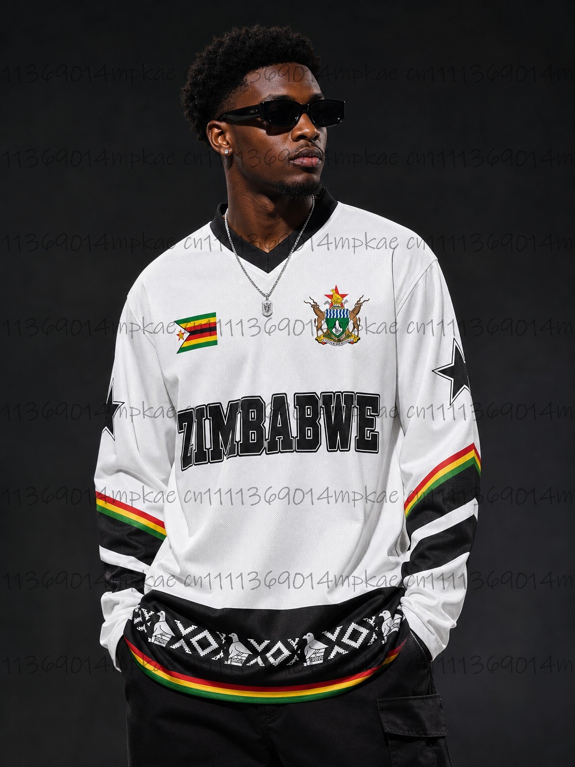 Men'S Spring Fashion - Autumn Zimbabwe Ethnic Street Style Printed