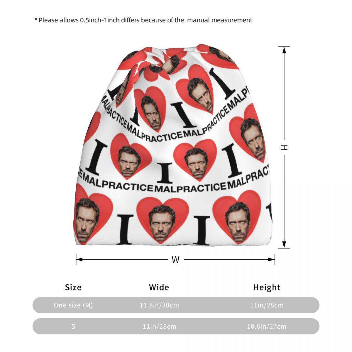 House MD Malpractice Enthusias - Beanie Winter Hat review and price