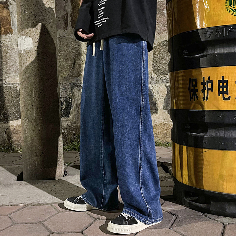 Korean Fashion Men's Baggy Jea - Men'S Fashion Grey Jeans review and price