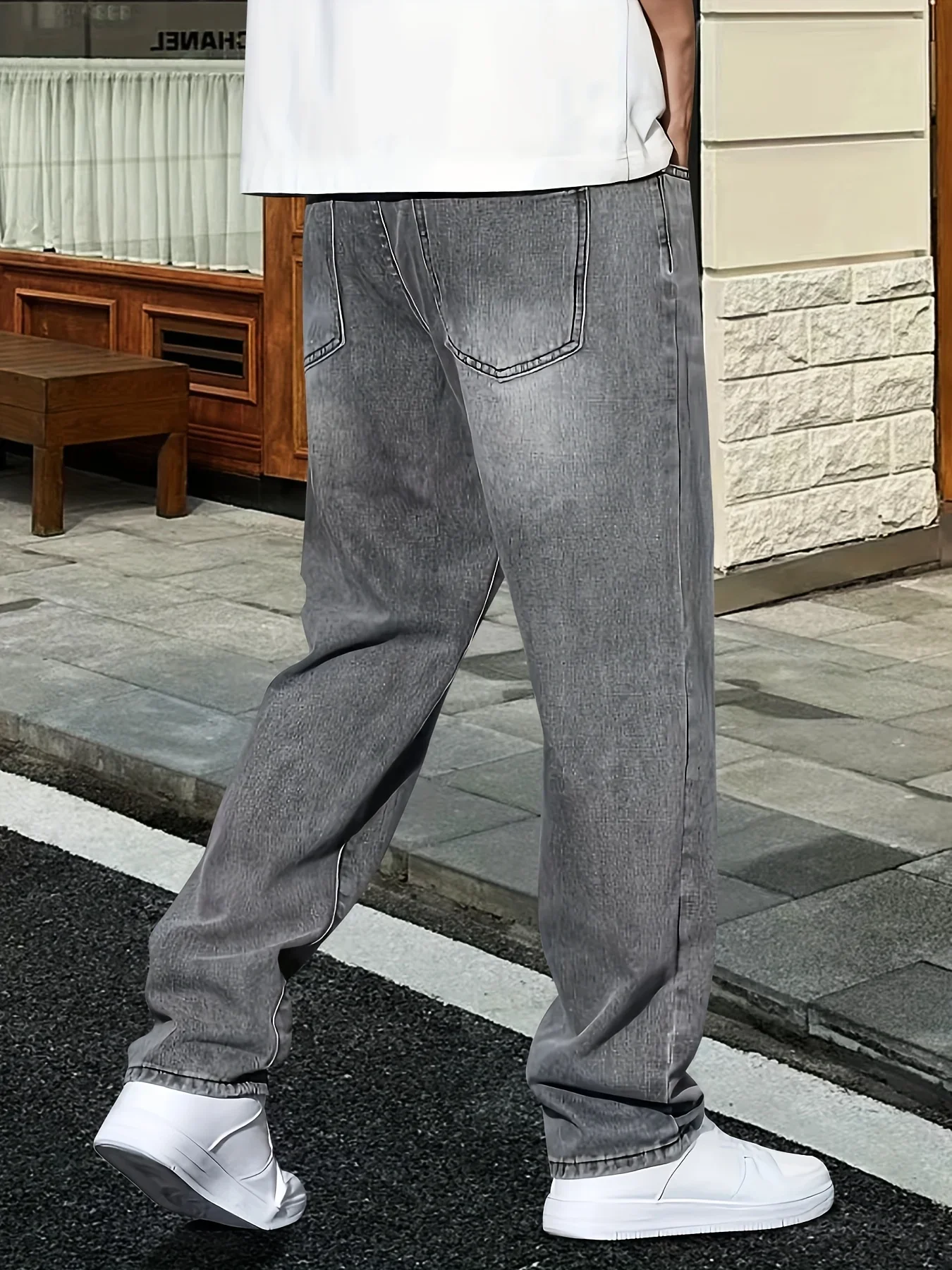 Men's fashion grey jeans casua - Men'S Fashion Grey Jeans review and price