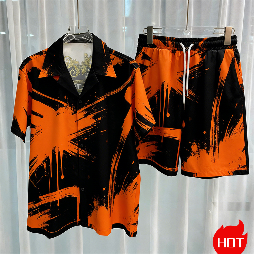 Digital printed men's set fash - Men'S Fashion Essentials review and price