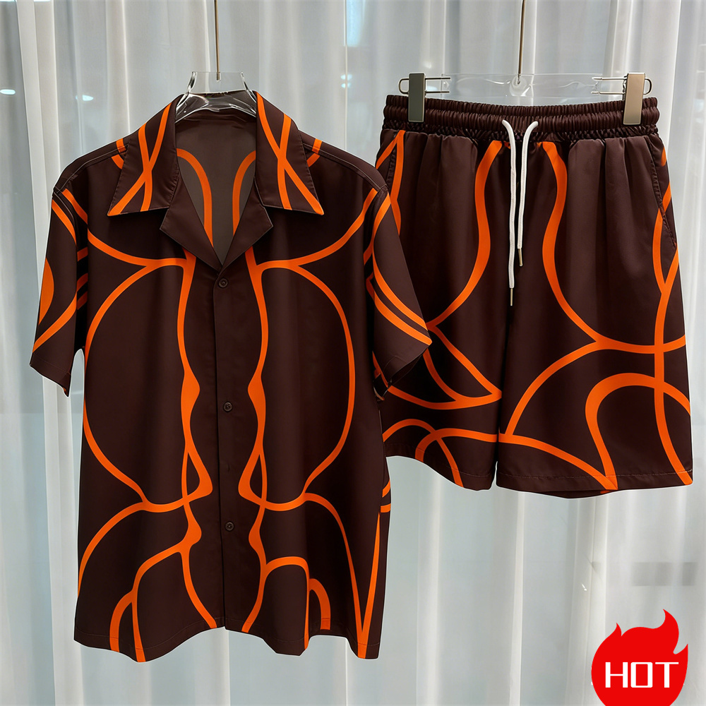 Digital printed men's set fash - Men'S Fashion Essentials review and price