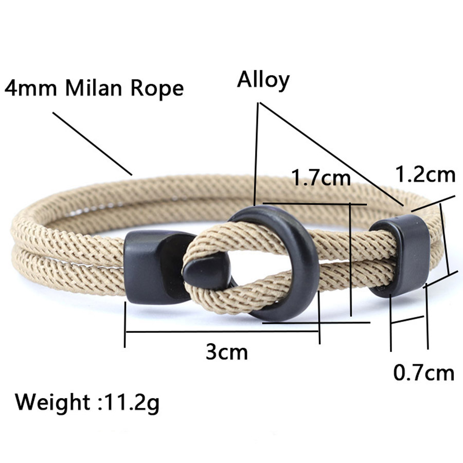 Trendy 2Pcs Beads Cord Bracele - Milan Men'S Fashion review and price