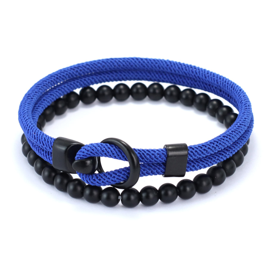 Trendy 2Pcs Beads Cord Bracele - Milan Men'S Fashion review and price