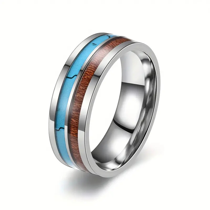 Minimalist Band Ring Made Of S - Men'S Fashion All Black Outfit review and price