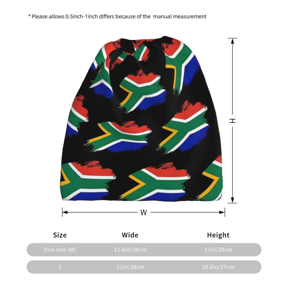 South African Springboks Flag  - Beanie Winter Hat review and price