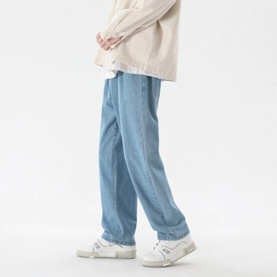 2026 New Korean Fashion Men's  - Men'S Fashion Grey Jeans review and price