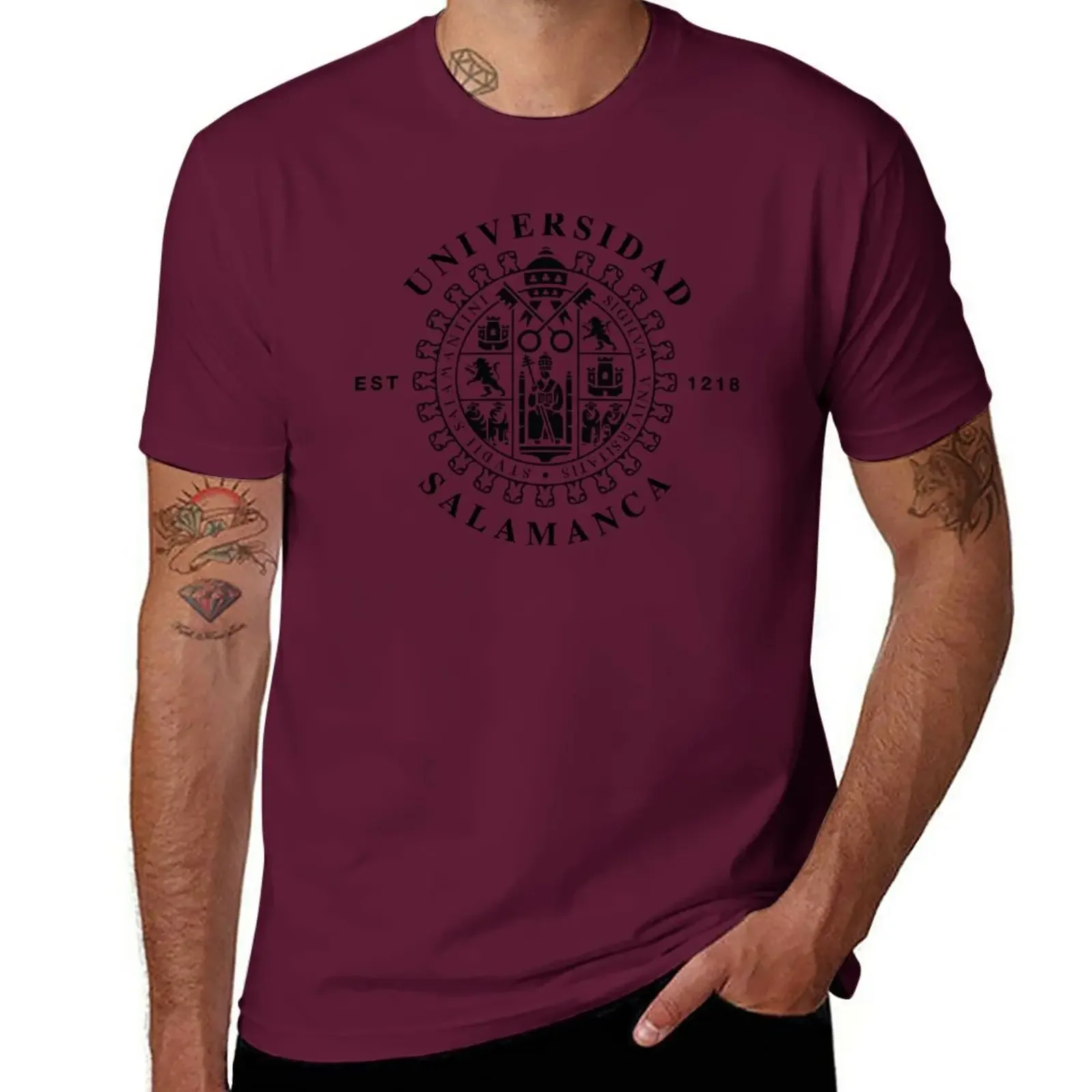 University of Salamanca T-Shir - Men'S Fashion University review and price
