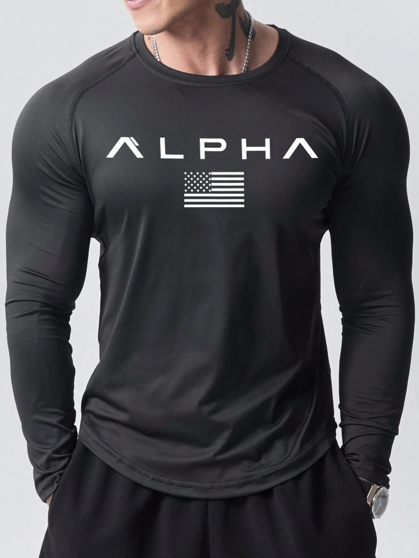 New men's long-sleeved T-shirt - Men'S Spring Fashion review and price