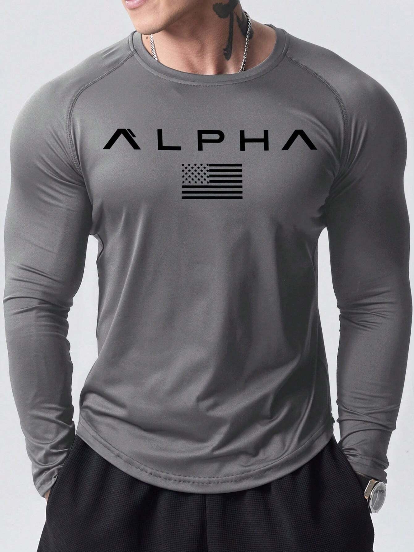 New men's long-sleeved T-shirt - Men'S Spring Fashion review and price