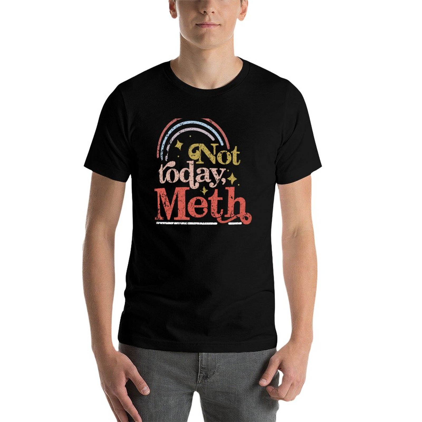 Not Today Meth AA NA Recovery  - Men'S Fashion Today review and price
