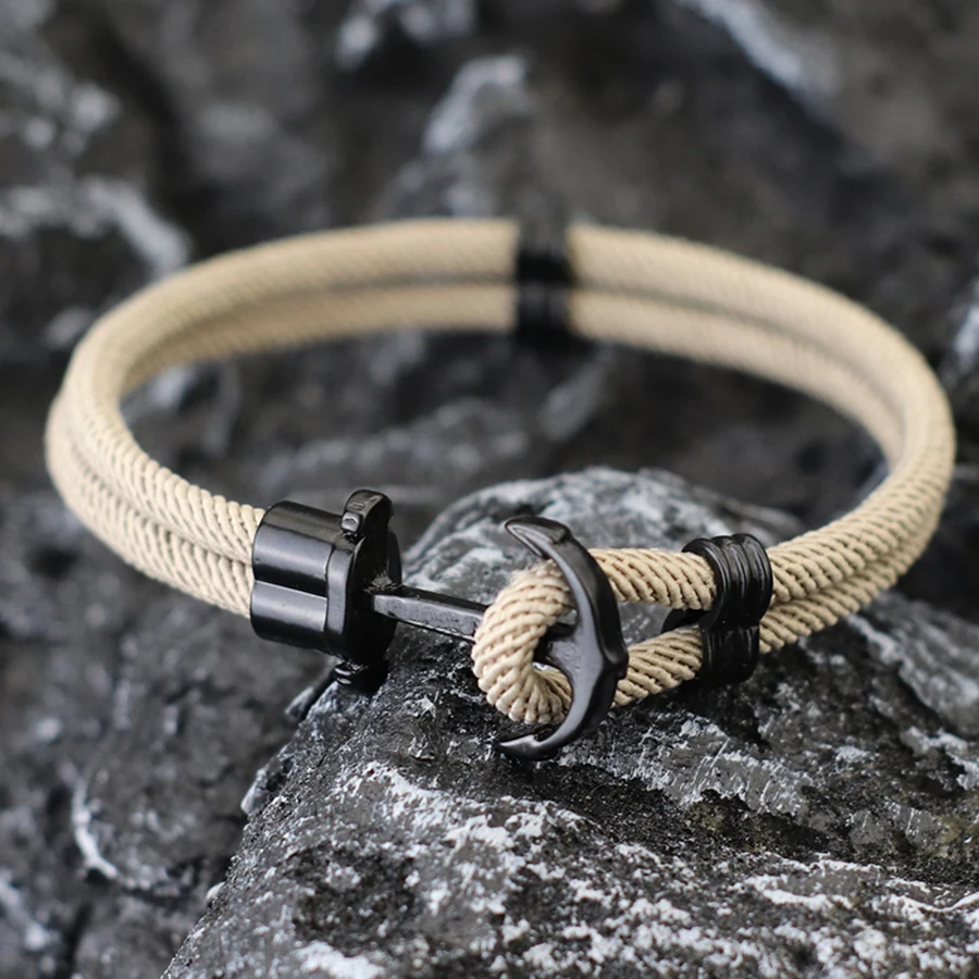 Trendy Men Bracelet Anchor Bil - Milan Men'S Fashion review and price
