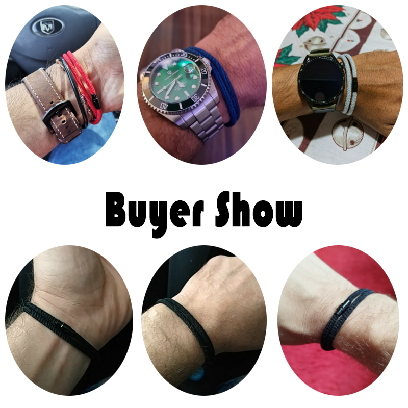 Lucky Red Men Bracelet Bilayer - Milan Men'S Fashion review and price
