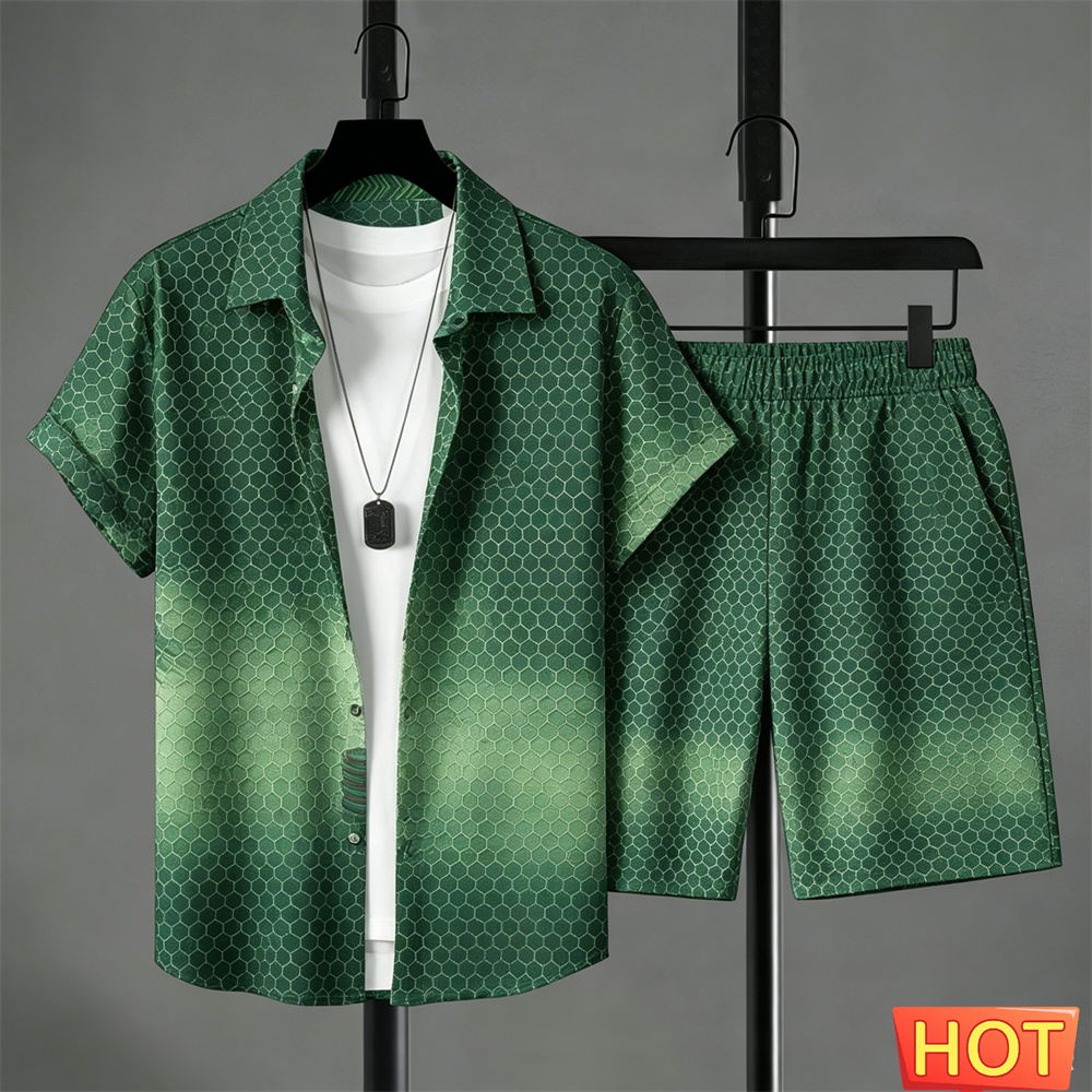 Summer Outfits Man Shirt Set G - Men'S Fashion Essentials review and price