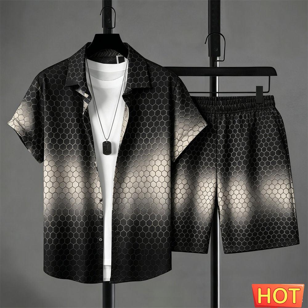 Summer Outfits Man Shirt Set G - Men'S Fashion Essentials review and price