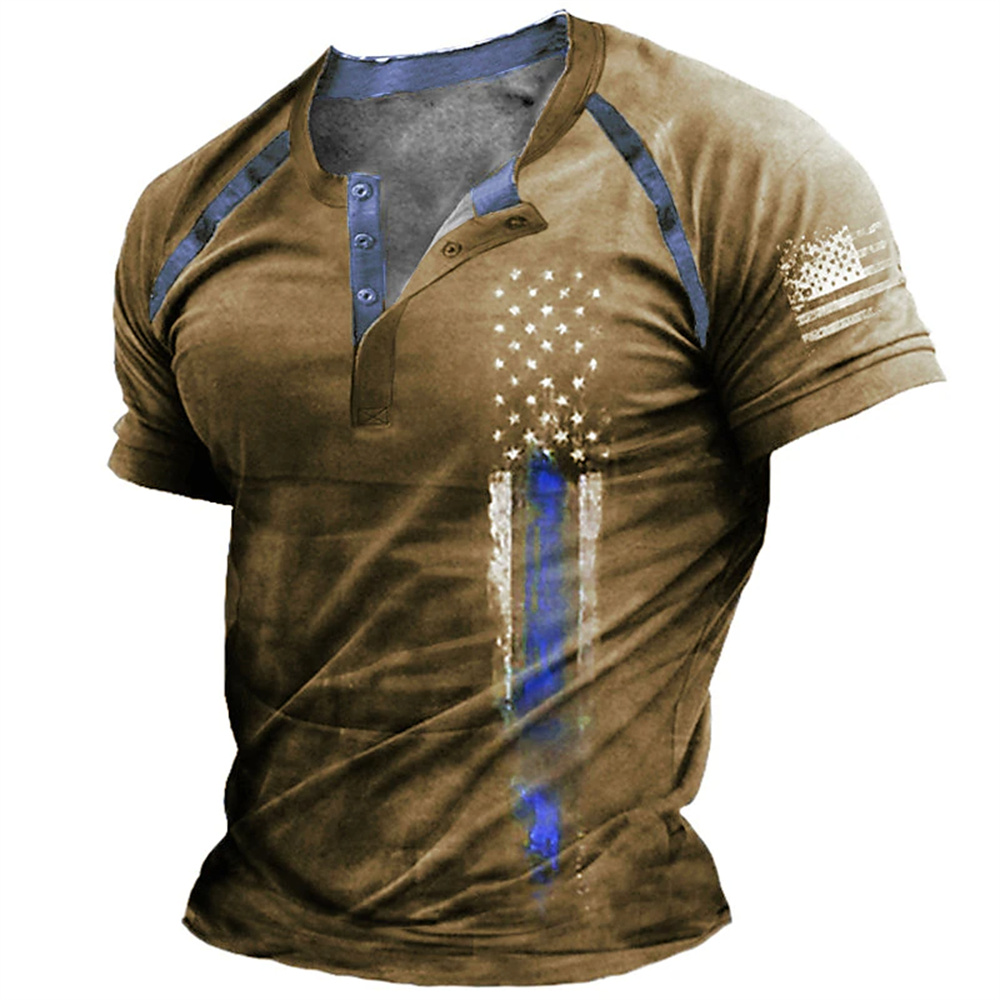 Funny 3D American Flag Print M - Mens Fashion Trend review and price