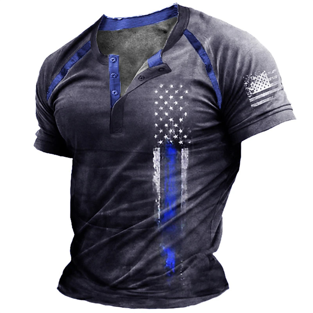 Funny 3D American Flag Print M - Mens Fashion Trend review and price