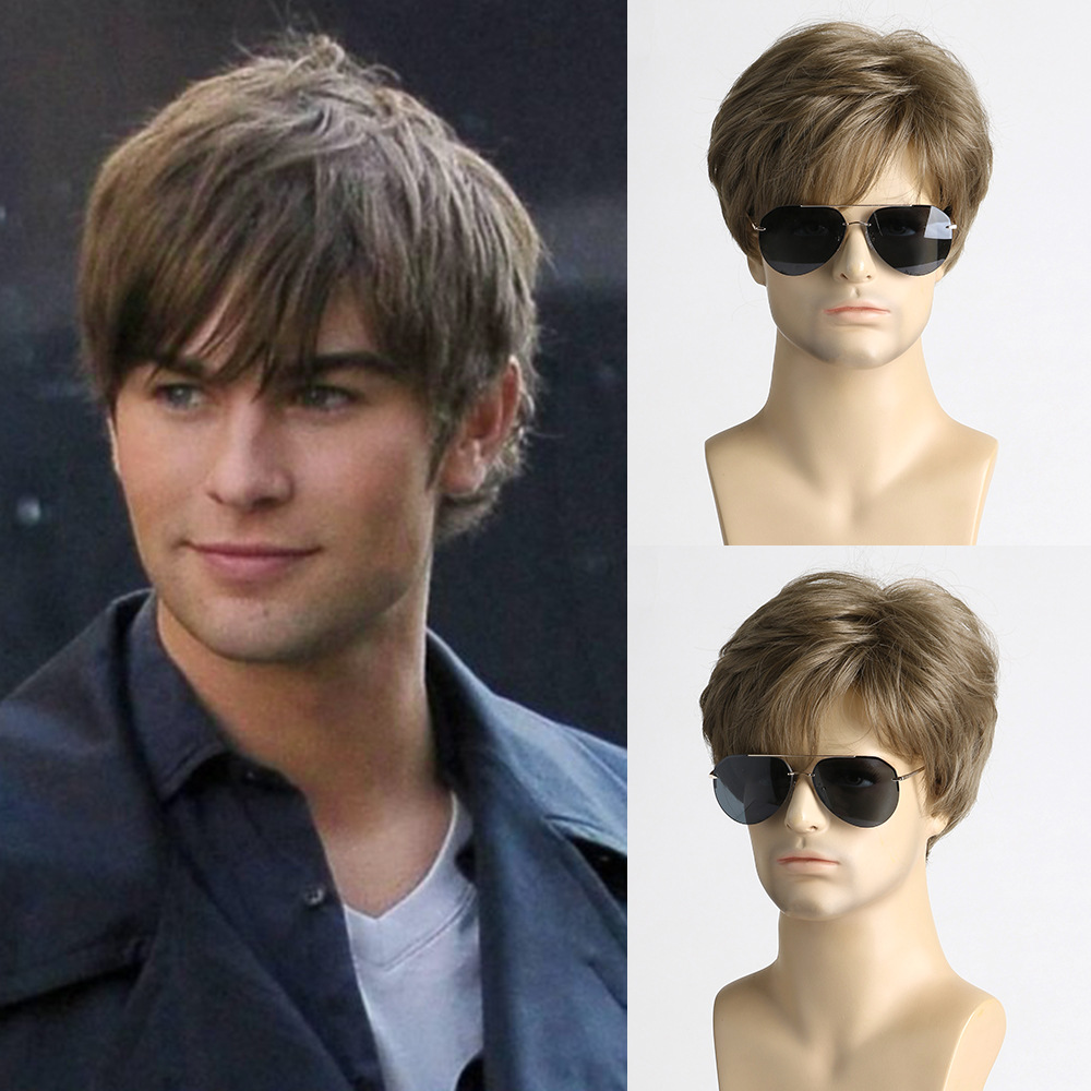 Synthetic Short Brown Wig for  - Men'S Fashion Looks 2026 review and price