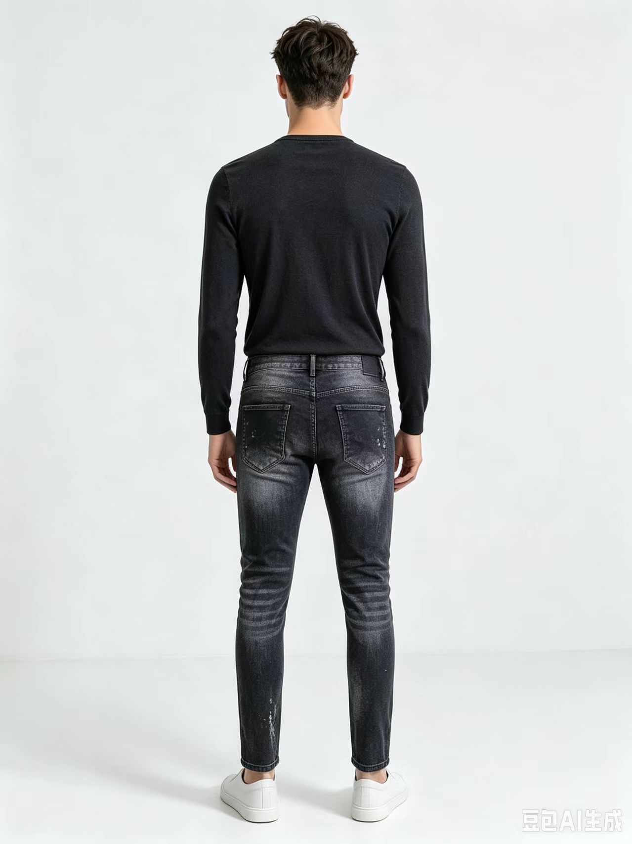 Men's High Street Hip Hop Graf - Men'S Fashion Grey Jeans review and price