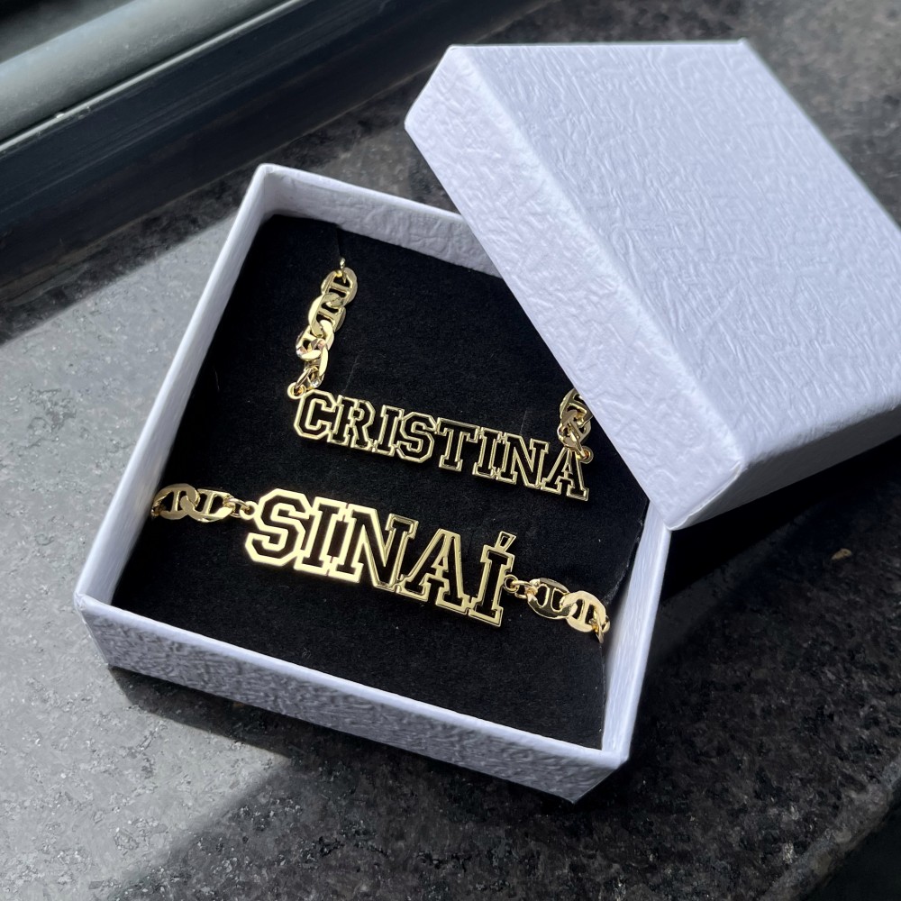 DUOYING Custom Name Hollow Nec - Men'S Fashion Jewelry Bracelets review and price