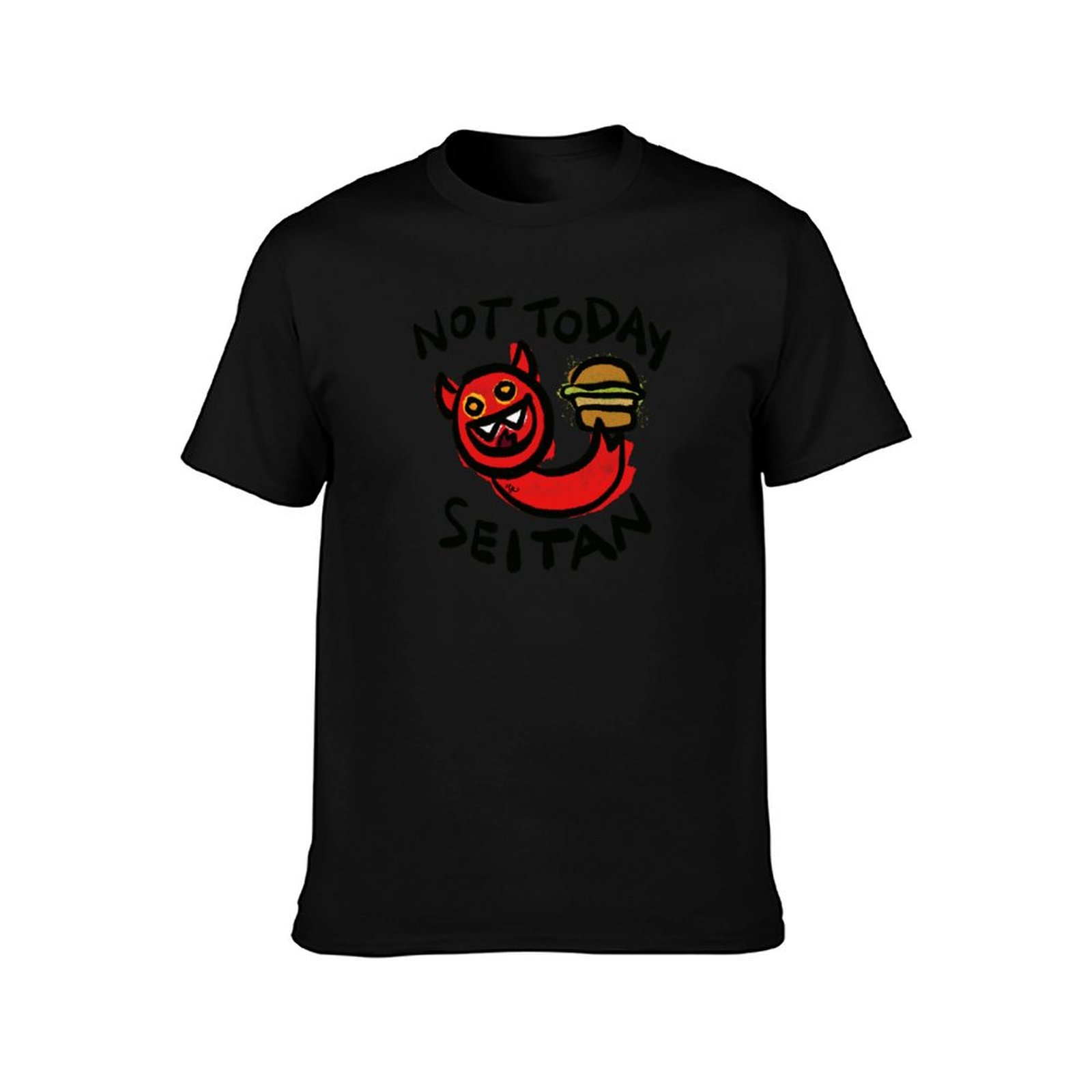 Not Today Seitan T-Shirt Fashi - Men'S Fashion Today review and price