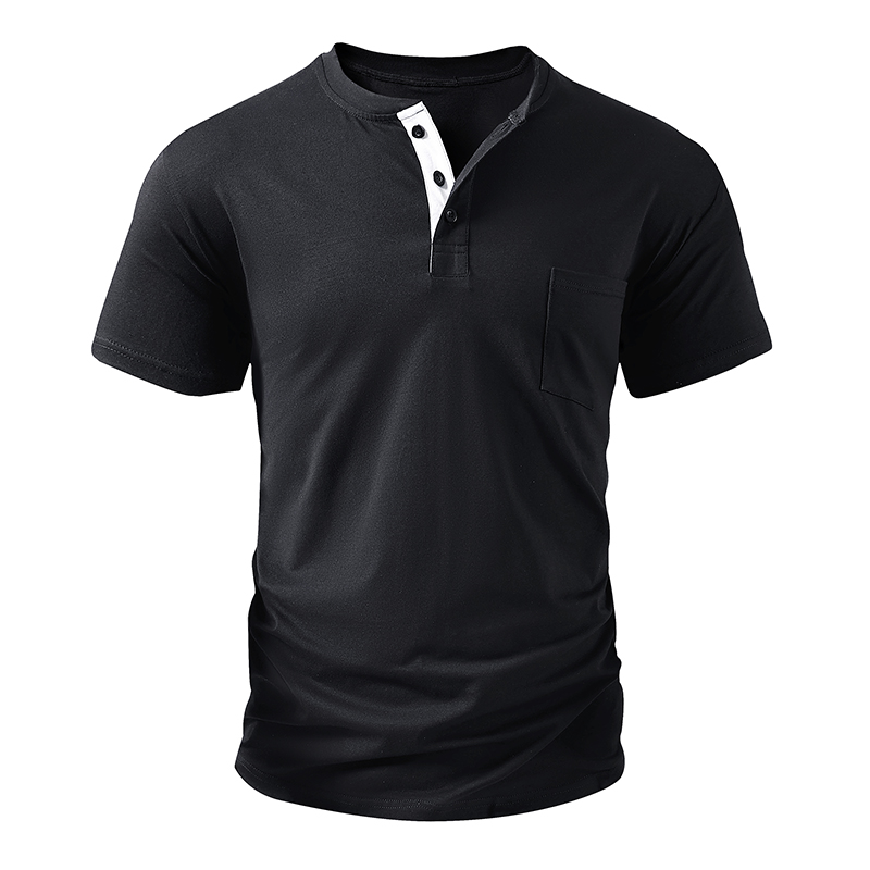 Henley T Shirt Men's EU Size C - Mens Fashion Streetwear review and price