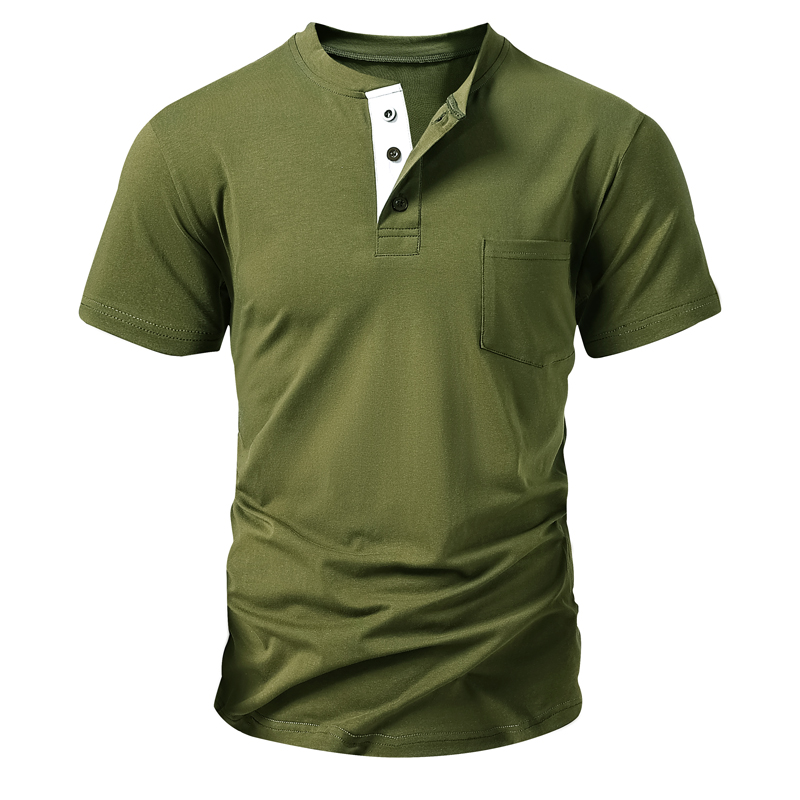 Henley T Shirt Men's EU Size C - Mens Fashion Streetwear review and price