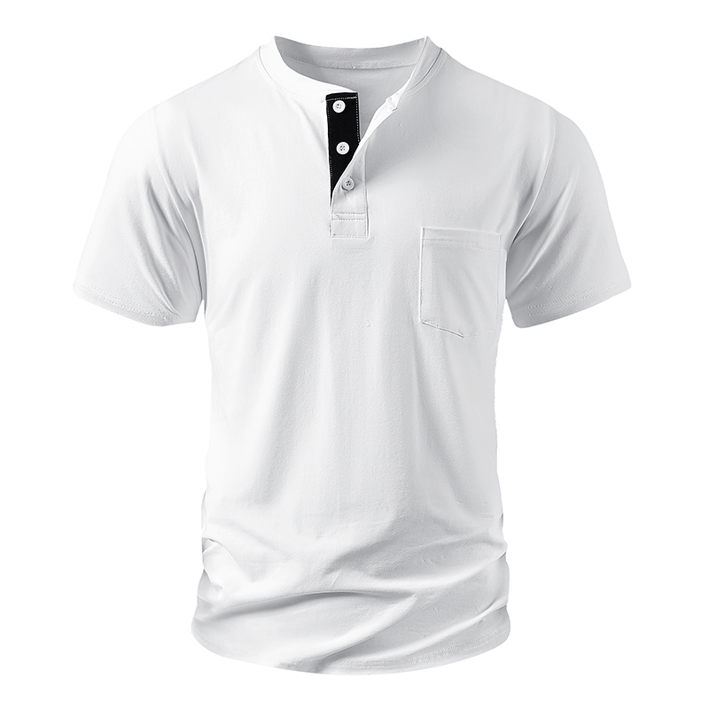 Henley T Shirt Men's EU Size C - Mens Fashion Streetwear review and price