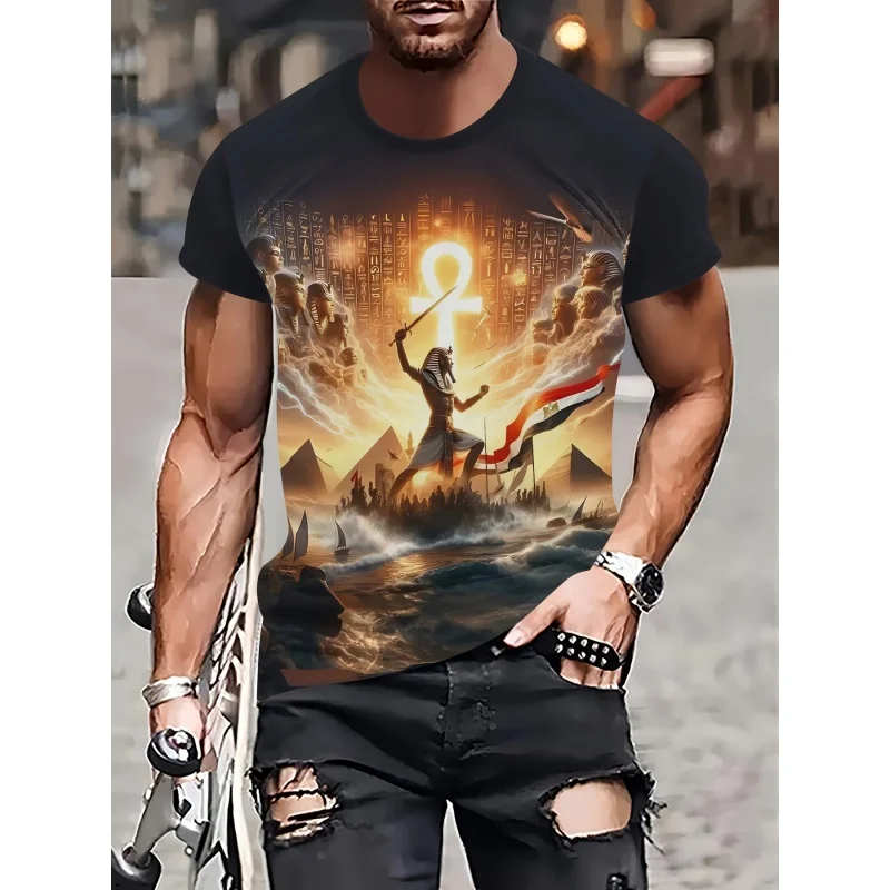 Ancient Egypt Graphic T Shirt  - Men Fashion Egypt review and price