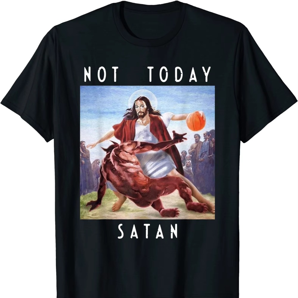 Not Today Satan Jesus Vs Satan - Men'S Fashion Today review and price