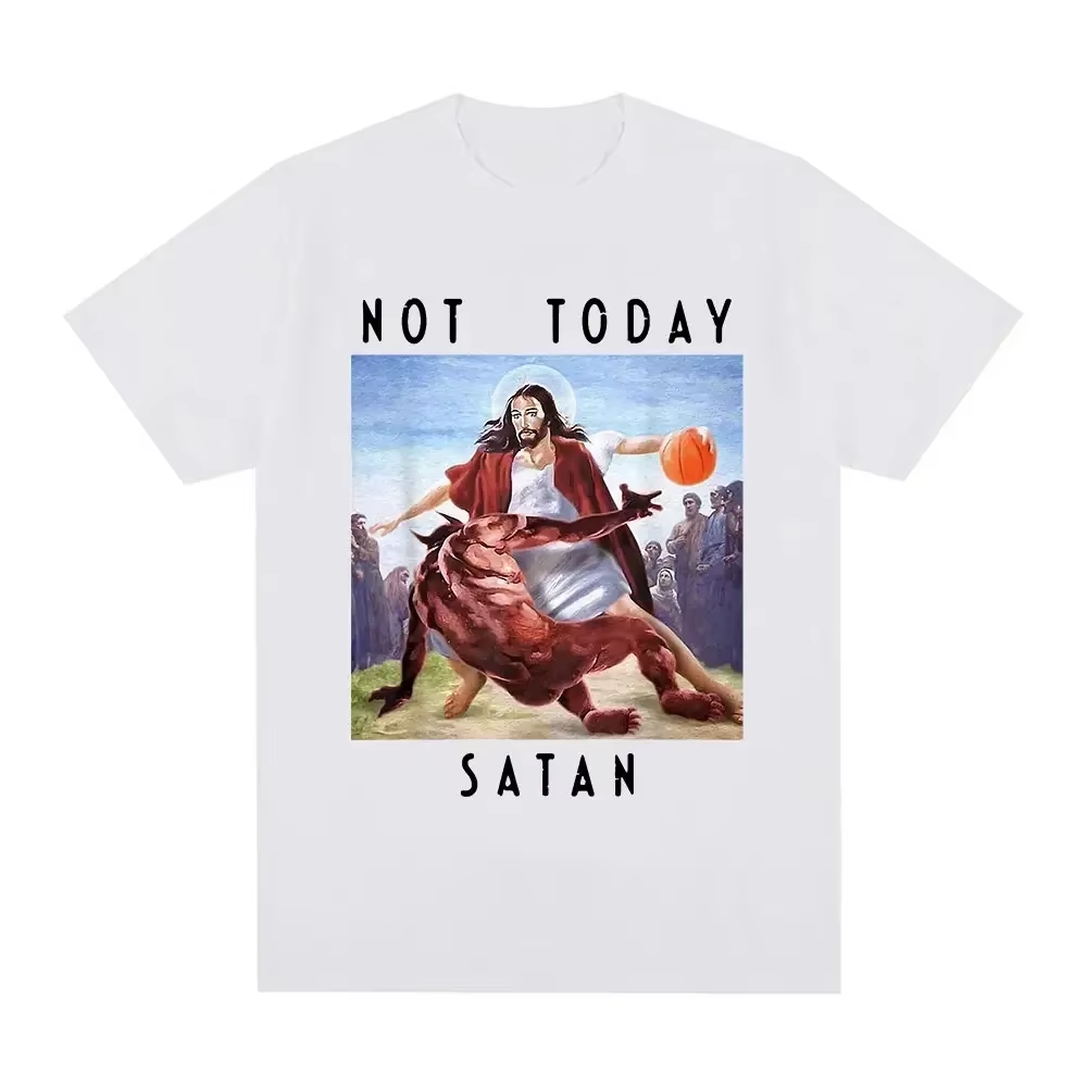 Not Today Satan Jesus Vs Satan - Men'S Fashion Today review and price