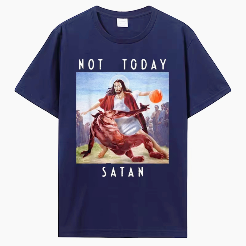 Not Today Satan Jesus Vs Satan - Men'S Fashion Today review and price