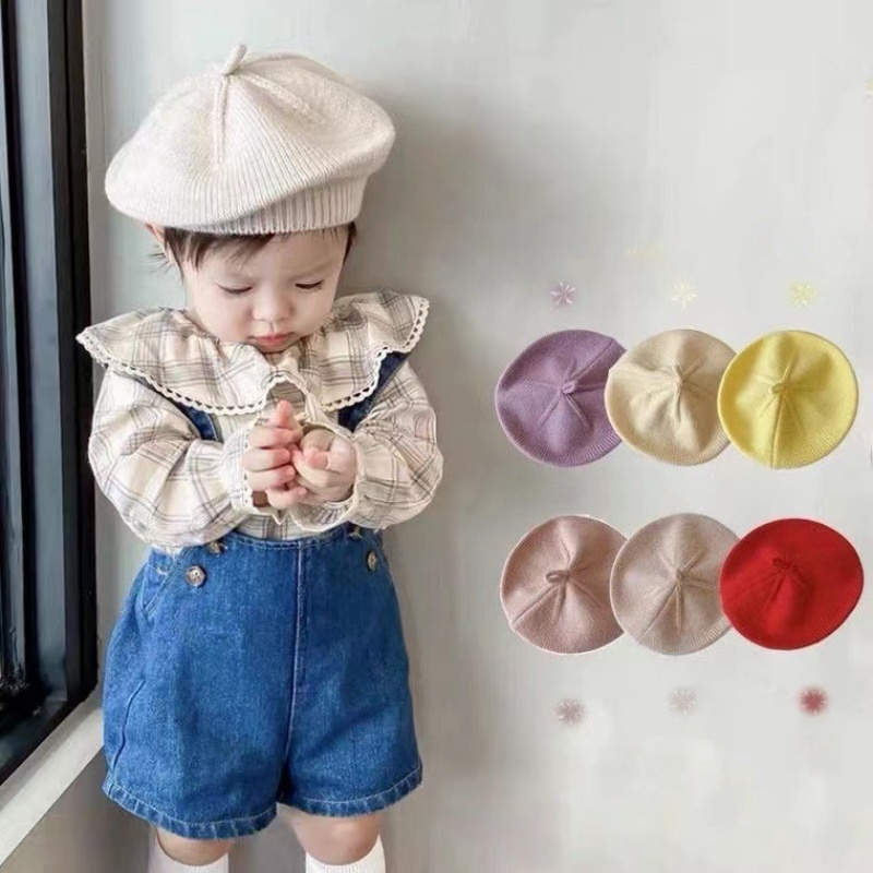 New Arrival Knitted Baby Beret - Beanie Winter Hat review and price