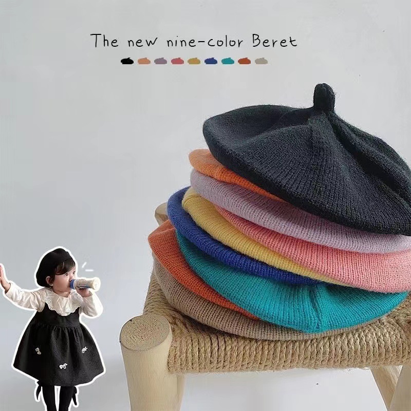New Arrival Knitted Baby Beret - Beanie Winter Hat review and price
