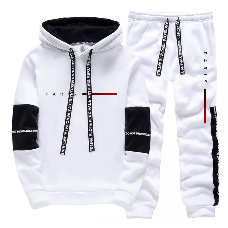 Men's Set Paris Fashion Hoodie - Mens Fashion Streetwear review and price