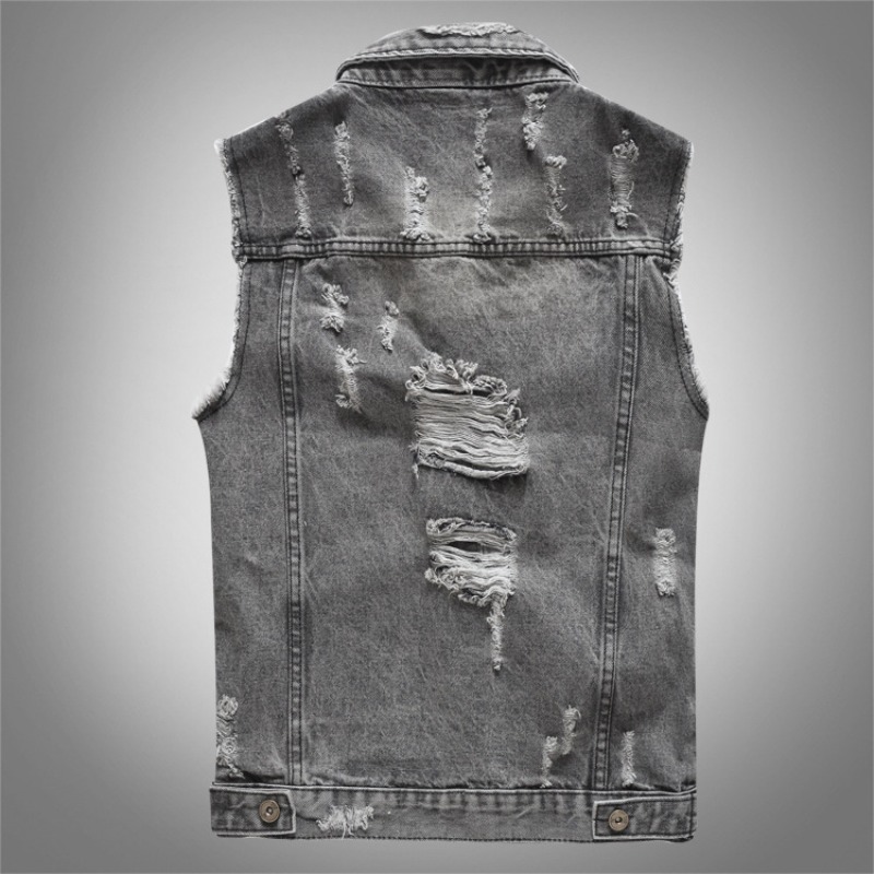 New Fashion Men Retro Grey Den - Men'S Fashion Grey Jeans review and price