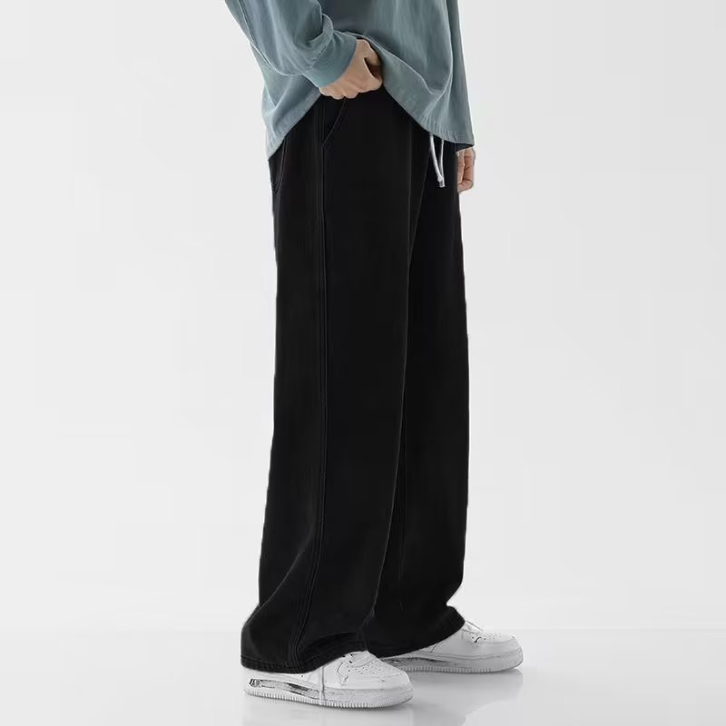 Korean Fashion Men's Baggy Jea - Men'S Fashion Grey Jeans review and price