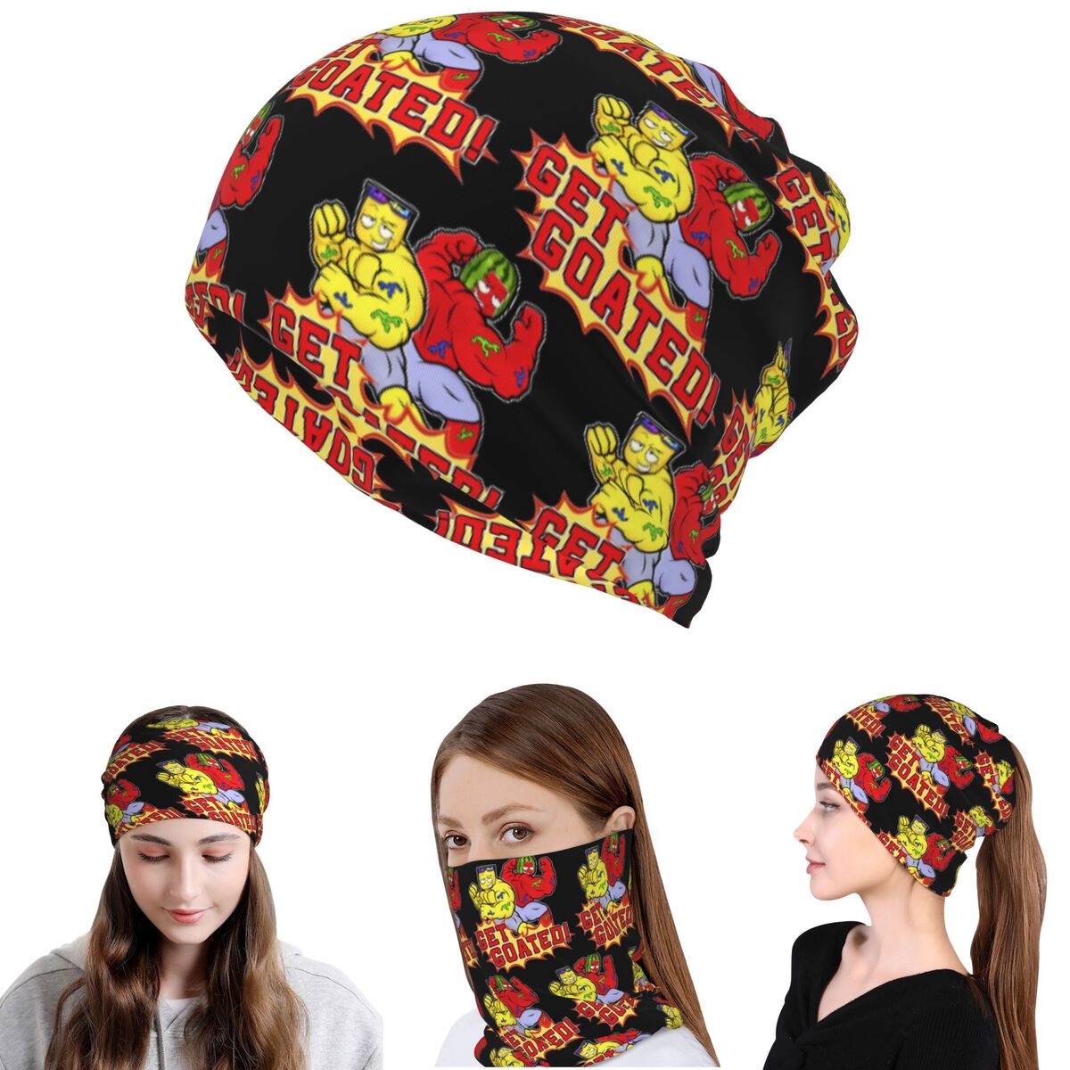 Sunny And Melon Bandana Neck C - Beanie Winter Hat review and price